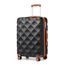 Valise soute moyenne gris rigide 64 cm