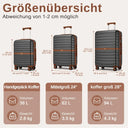 Valise cabine bleu rigide 55 cm