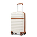 Valise soute grande marron rigide 75 cm