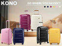 Valise soute grande violet rigide 71 cm