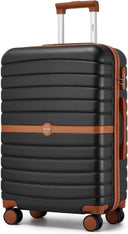 Valise cabine bleu rigide 55 cm