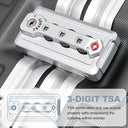 Valise cabine blanc rigide 54 cm