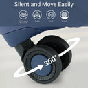 Valise cabine noir rigide 55 cm