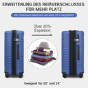 Valise cabine noir rigide 53 cm