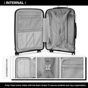 Valise soute grande violet rigide 71 cm