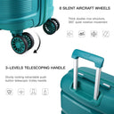 Valise soute moyenne noir rigide 60 cm