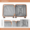 Valise cabine bleu rigide 45 cm