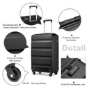 Valise soute grande gris rigide 75 cm