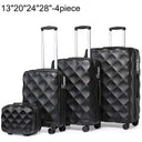 Valise cabine noir rigide 54 cm
