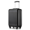 Valise cabine rose rigide 50 cm