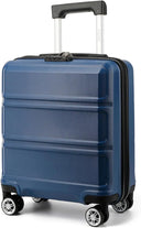 Valise cabine bleu rigide 45 cm
