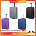 Valise cabine noir souple 51 cm