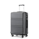 Valise soute grande bleu rigide 74 cm