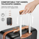 Valise cabine bleu rigide 50 cm