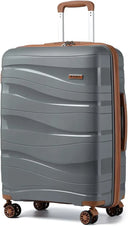 Valise soute moyenne blanc rigide 56 cm