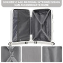 Valise cabine blanc rigide 50 cm