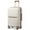 Valise cabine beige rigide 50 cm