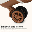 Valise soute grande noir rigide 75 cm