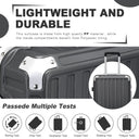 Valise cabine rose rigide 54 cm