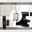 Valise soute grande gris rigide 71 cm