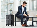 Valise cabine gris rigide 50 cm