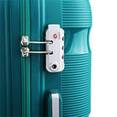 Valise soute moyenne vert rigide 56 cm