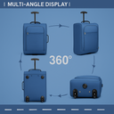 Valise cabine noir souple 51 cm